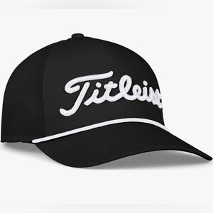 Titleist T series Black Snap Tour Rope Hat NWT